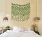 Hanging Fake Vines for Bedroom Wall Decor Artificial Plant Leaves with Wood Beads